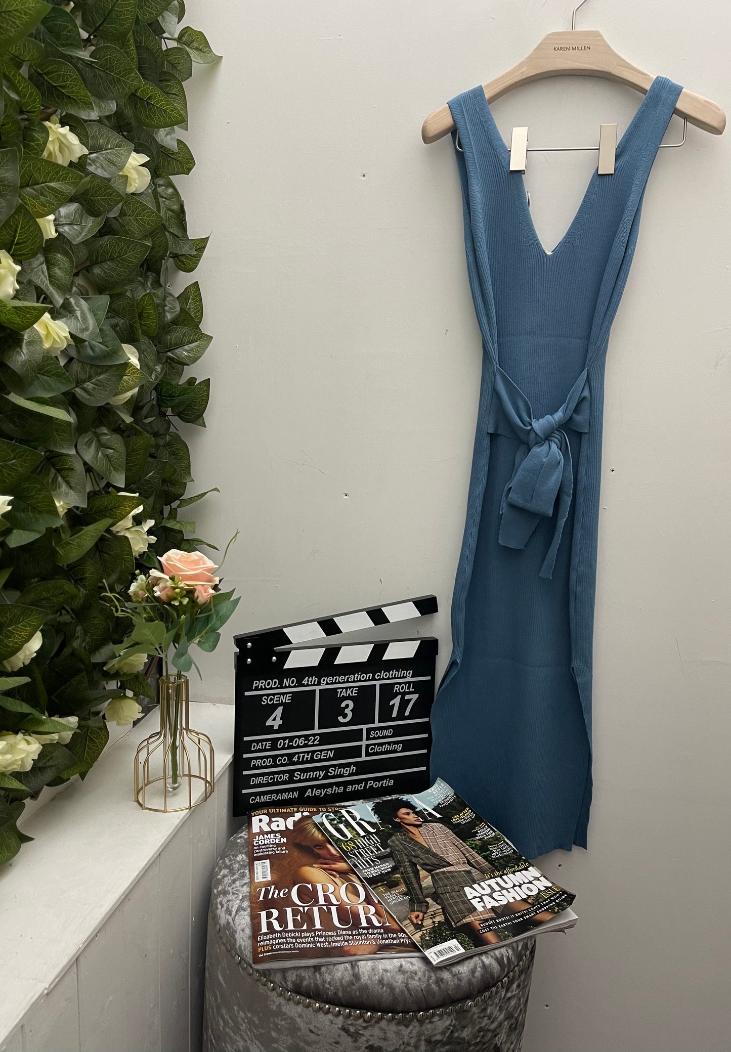 Tie Up Dress