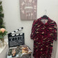 Tiger Print Oversized Shirt