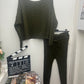 Knitted tracksuit