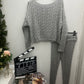 Knitted tracksuit