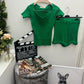 V-Neck Short Set