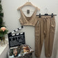 Crop-Top Cargo Set