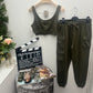 Crop-Top Cargo Set