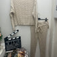 Knitted tracksuit