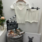 V-Neck Short Set