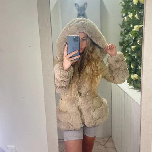 Faux Fur Coat