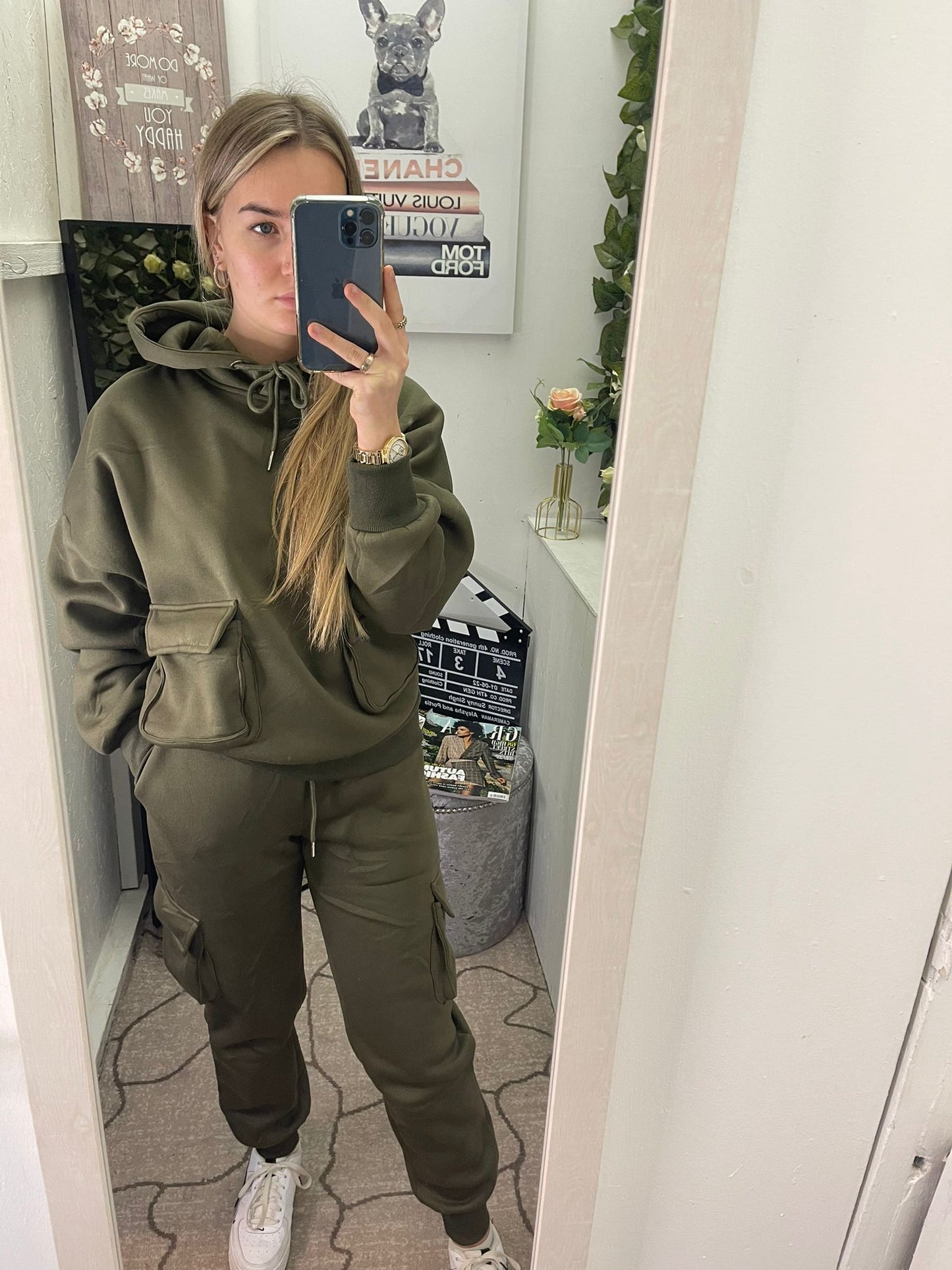 Hooded Cargo Tracksuit