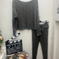 Knitted tracksuit