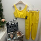Crop-Top Cargo Set